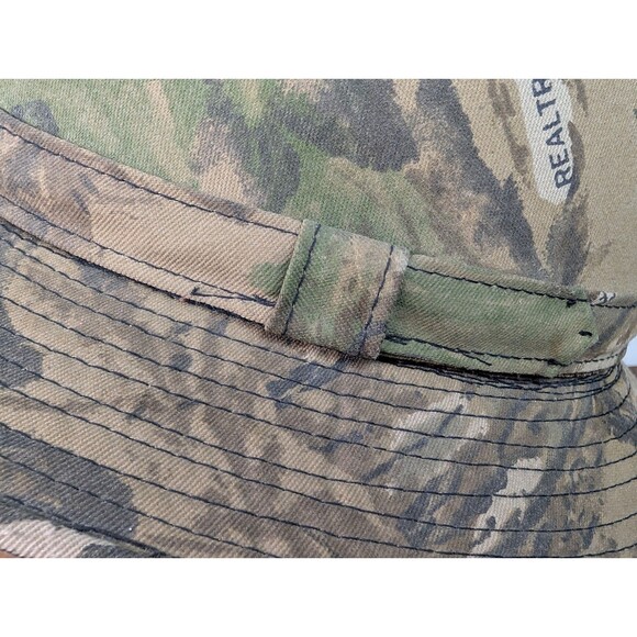 Vintage Realtree Camo Fedora Bush Hat Cap YA Youngan Outdoor Hunting Clean Mens - Picture 3 of 14